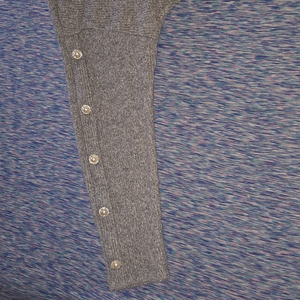 New York Laundry Women's Sweater Gray Size L NWT - Picture 6 of 9